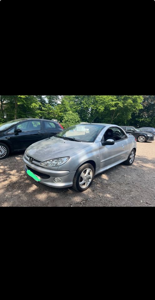 Peugeot 206 cc Cabrio + Sitzheizung + Windschutz in Leverkusen