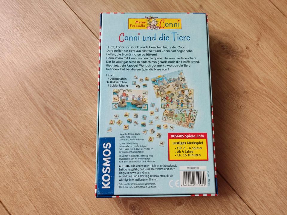 KOSMOS Conni und die Tiere - Lustiges Merk-Spiel - vollständig in Müllheim