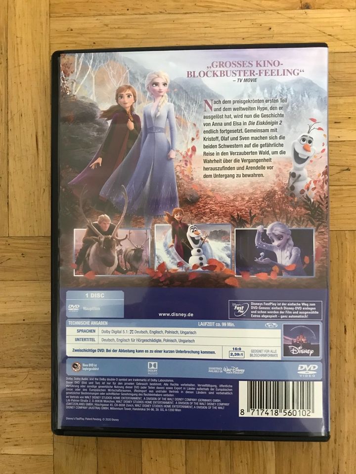 Paket Anna & Elsa, Die Eiskönigin, DVD Teil 2, Winter Bettwäsche in Duisburg