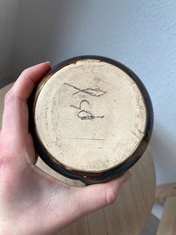 Keramiktasse handgemacht Schildkröte pottery Etsy einzigartig in Hattenhofen