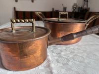 2 antike Kupfer-Kochtöpfe Hessen - Bad Soden-Salmünster Vorschau