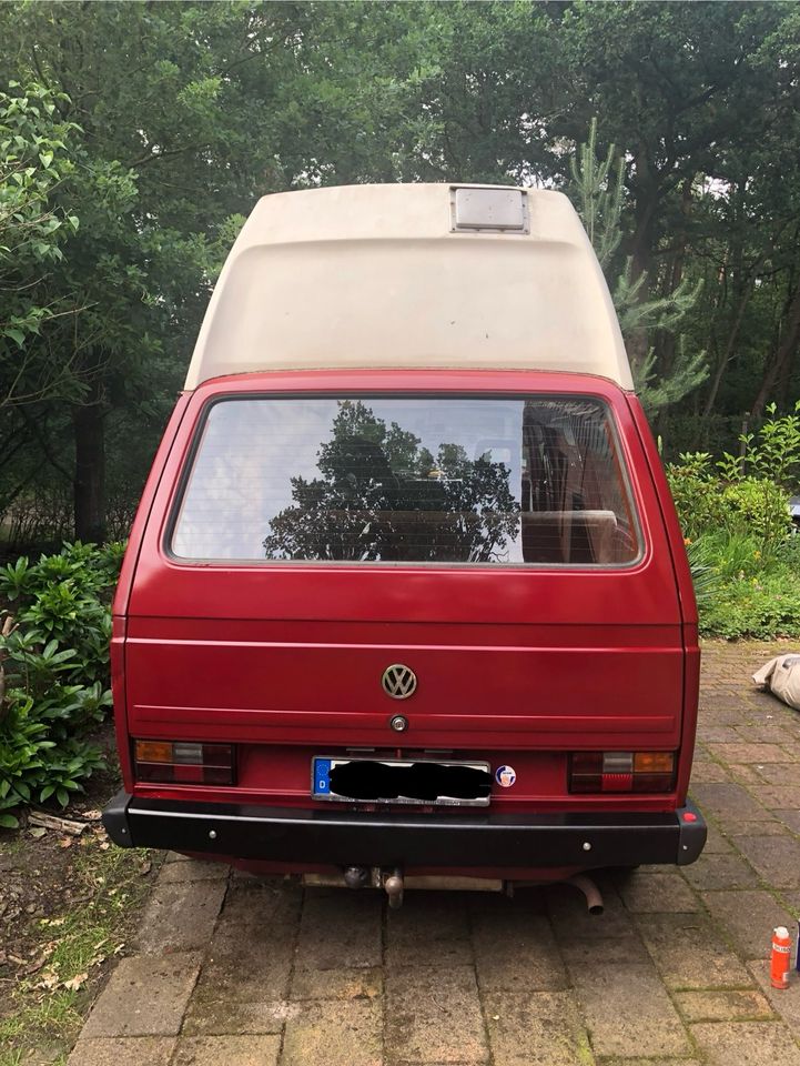 VW T3 Bus Camper Bulli 1.6 L Diesel Hochdach in Papenburg