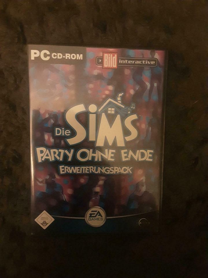 PC Spiel die Sims,, Party ohne Ende in Wustermark