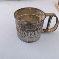 Retro Mehlsieb von Dr.Oetker Bayern - Markt Rettenbach Vorschau