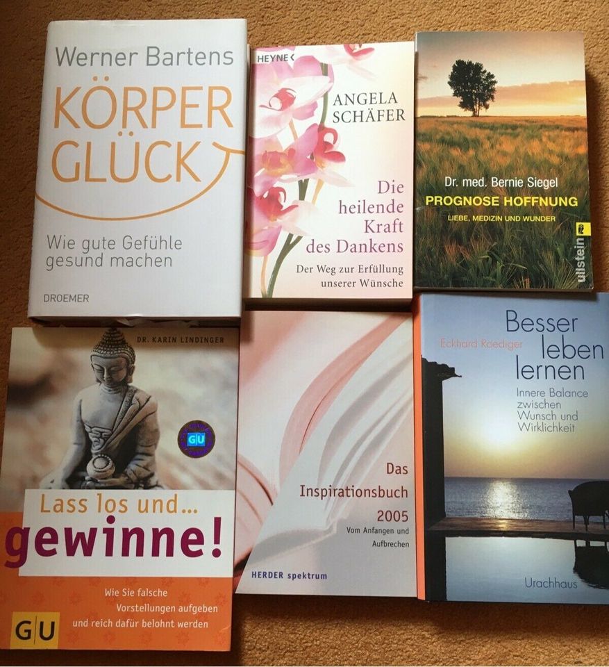 Bücher besser Leben - Körperglück - Inspirationsbuch - Hoffnung - in Berlin
