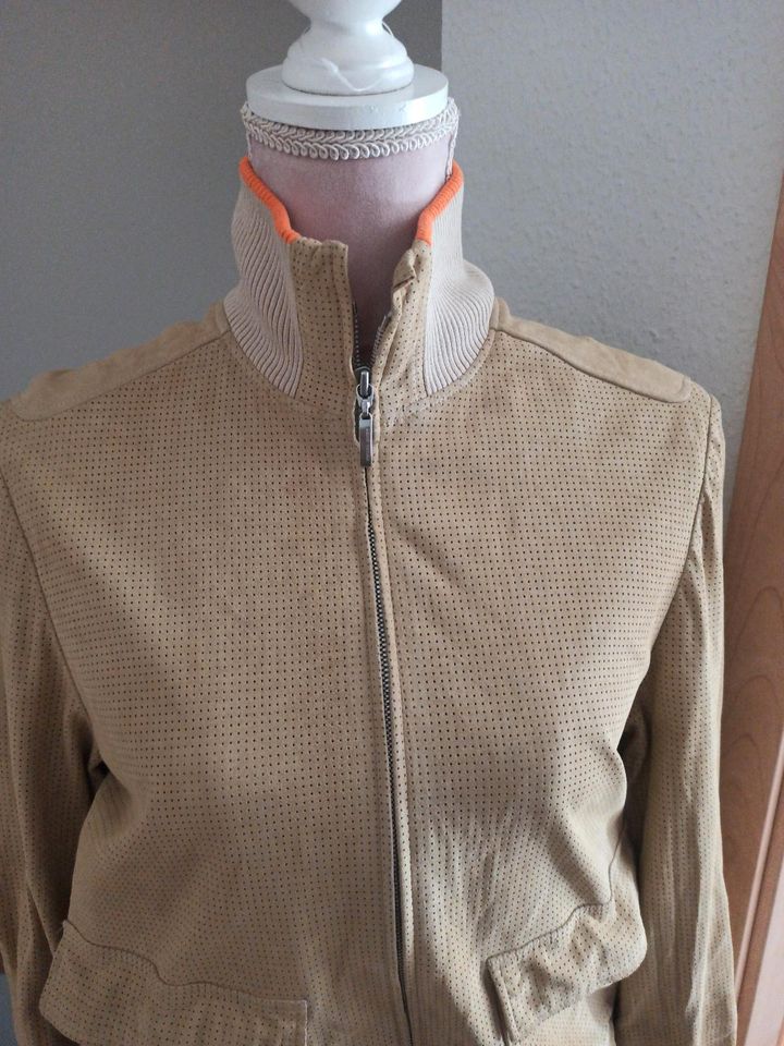 ESCADA Sport Ziegenvelour Echtlederjacke in Detmold