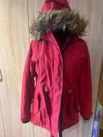 Damen Jacke Winterjacke Rot Crossfield mit Kapuze tailliert Parka Niedersachsen - Scharnebeck Vorschau