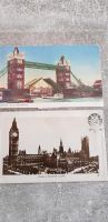 Alte Postkarte England  London von 1930 und 1956 mit Briefmarken Berlin - Neukölln Vorschau