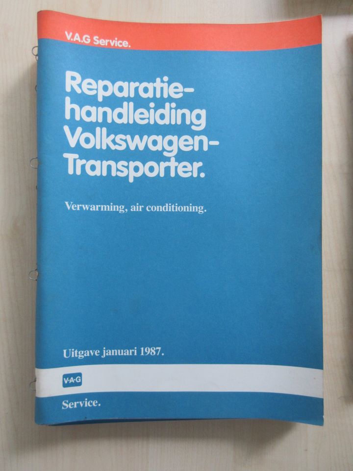 VW T3 Reparatiehandleiding Verwarming air Conditioning in Gelsenkirchen