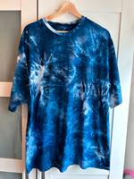 Oversize Shirt Shein Gr.XS 34 Batik Blau Sachsen-Anhalt - Weißenfels Vorschau