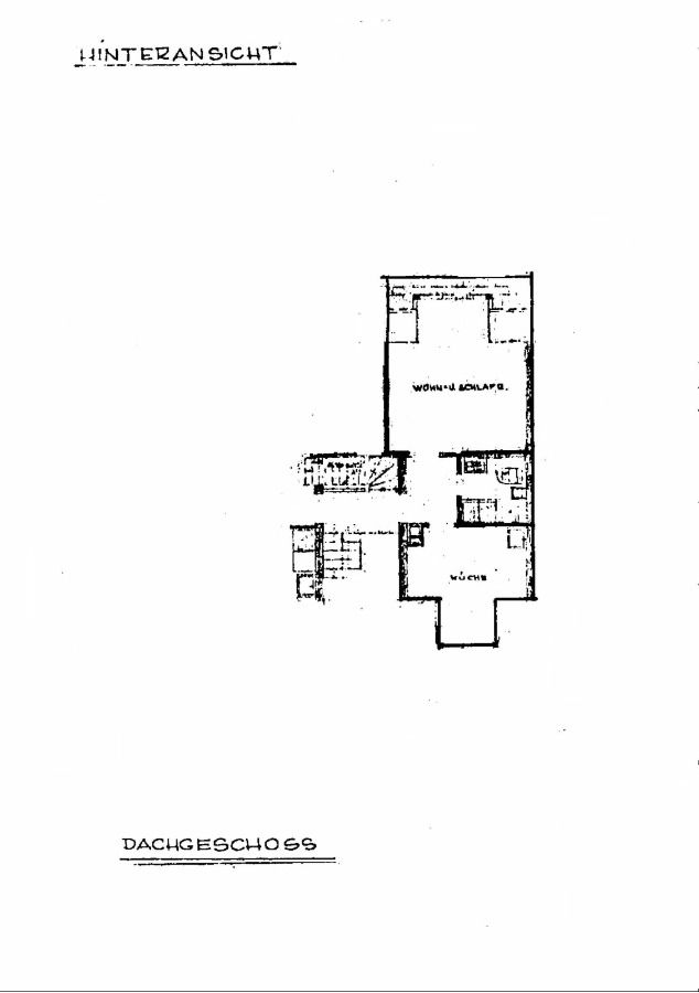 Heimelige 1,5-Zimmer DG-Wohnung in ruhiger Wohnlage Essen-Bedingrade in Essen