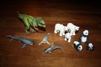 Schleich T-Rex, Hai, Delfin, Seehund, Eisbär, Panda Schleswig-Holstein - Ahrensburg Vorschau