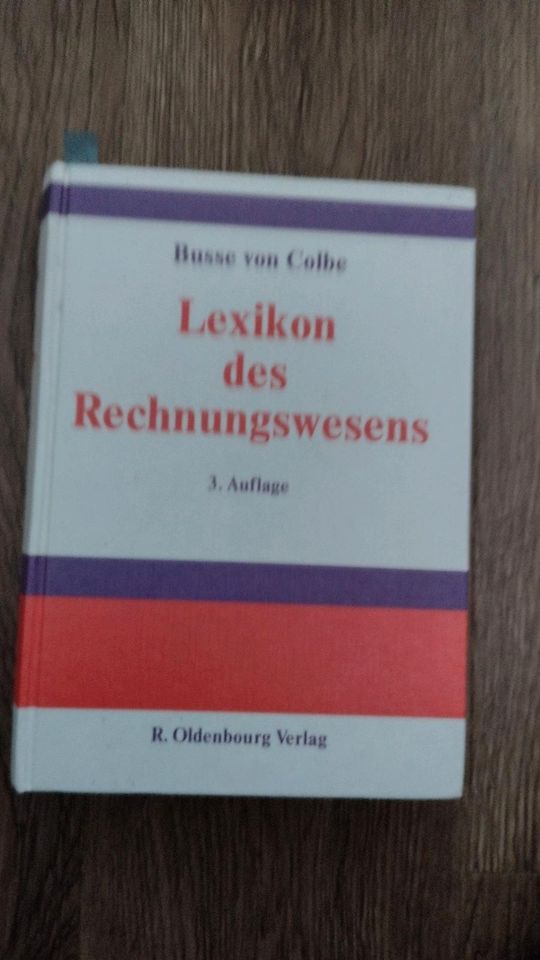 Lexikon des Rechnungswesen 3 Auflage Busse von colbe schüler bwl in Hamburg