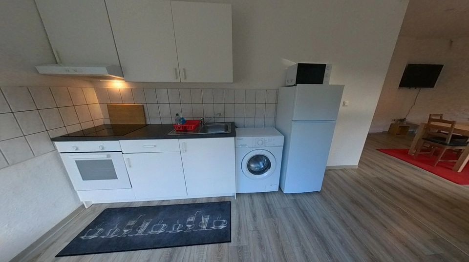 ❗Wohnen auf Zeit❗Glasfaser TopSpeed WIFI - Gratis Waschmaschine - Komplette Küche - Balkon - Ferienwohnung - Monteurzimmer in Altena