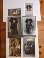 6 antike Postkarten Fotos Elsass Tracht Frau Mode 1915er Jahre Altstadt-Lehel - München/Lehel Vorschau