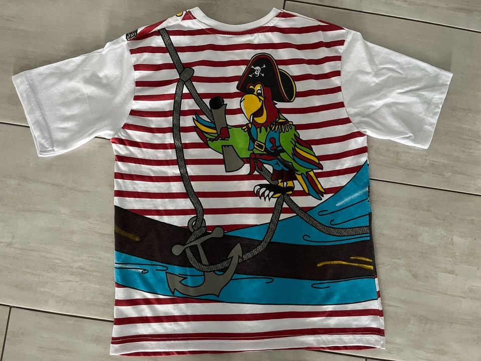 Piraten T-Shirt Fasching Gr. 140 in Wanzleben