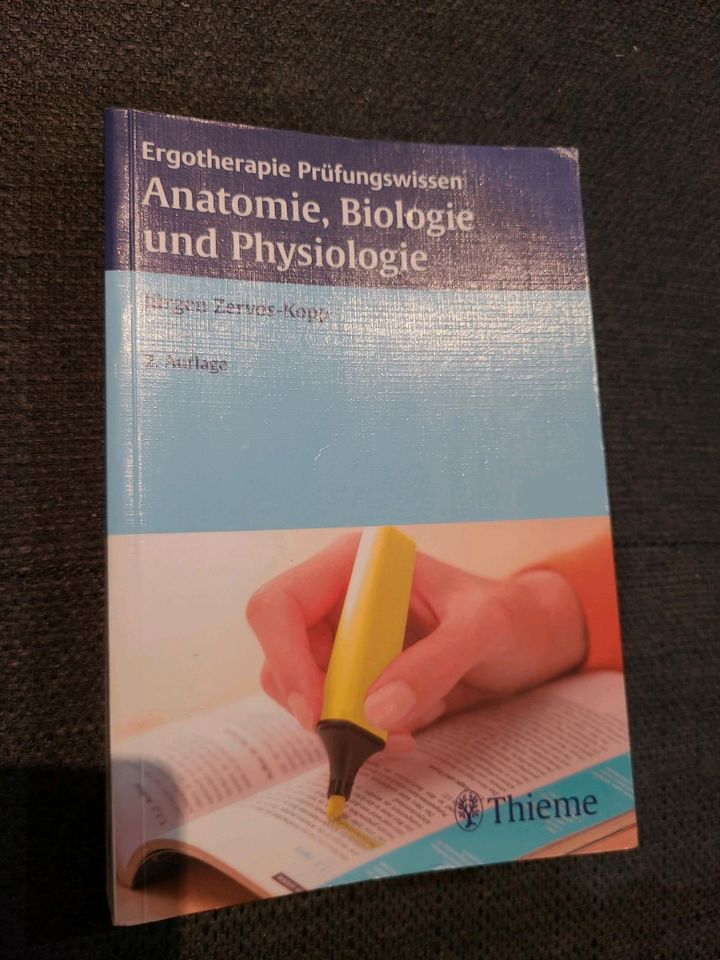 Anatomie, Biologie und Physiologie Buch Thieme Ergotherapie in Berlin