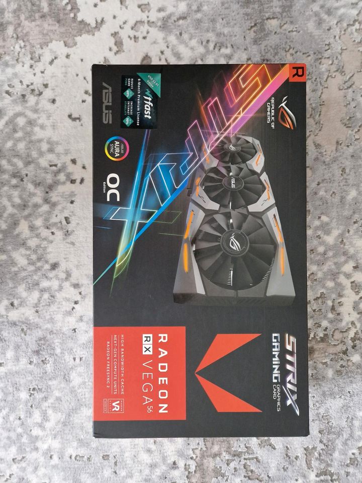 ASUS ROG Strix Radeon RX Vega 56 OC Gaming mit OVP in Hanau