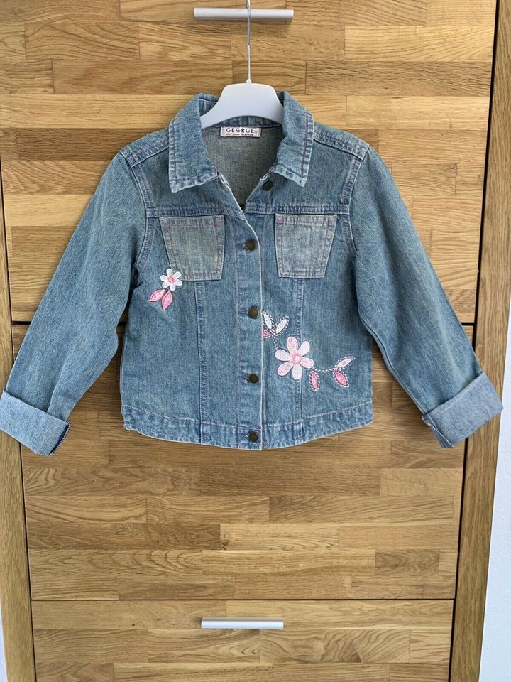 Jeansjacke George Gr. 116-122 (6-7 Jahre ) in Utzberg