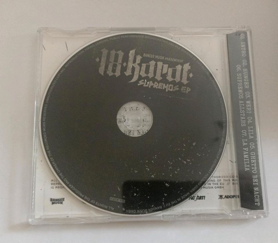 18 Karat - Je M'appelle Kriminell Deluxe Box (2019) in Wesel