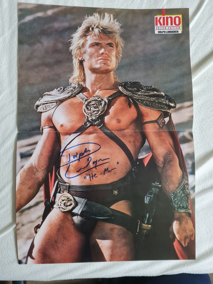 Original Masters of the Universe/ Dolph Lundgren Autogramm in Coburg