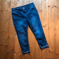 Jeans Hose Denim blau 48 Reißverschluss Sommer xxl Bayern - Türkheim Vorschau