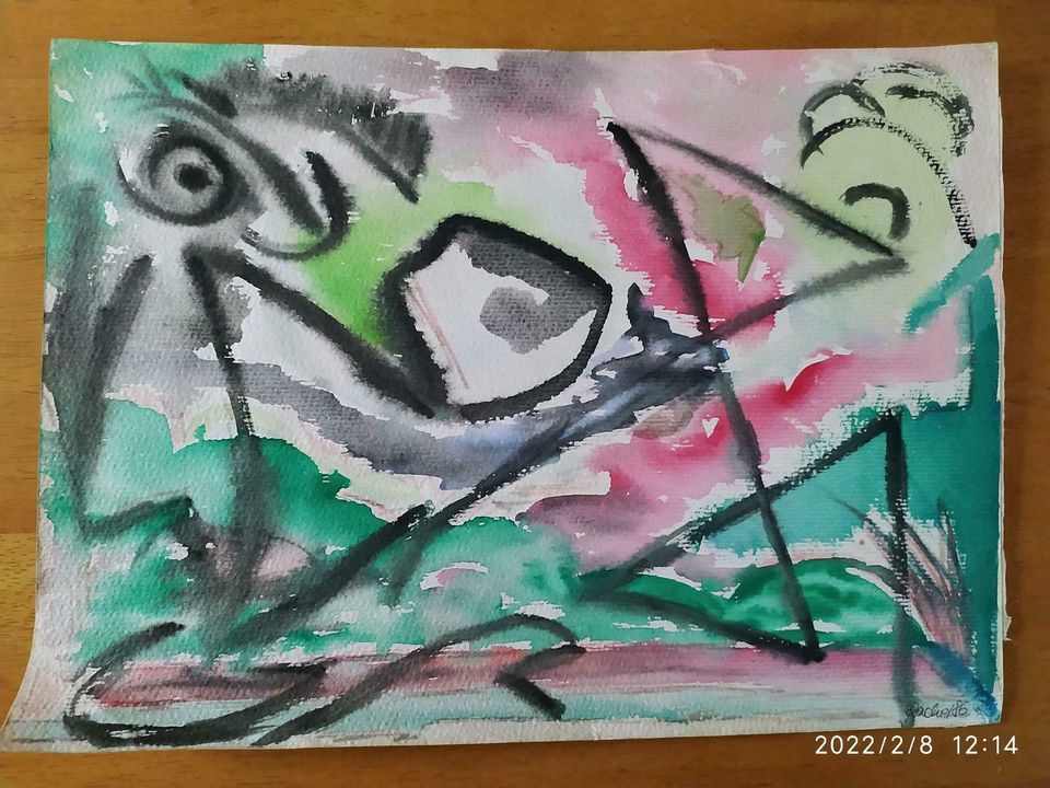 Aquarell ohne Rahmen - moderne Kunst - abstrakte Gemälde in Saarland -  Losheim am See | Kunst und Antiquitäten gebraucht kaufen | eBay  Kleinanzeigen ist jetzt Kleinanzeigen