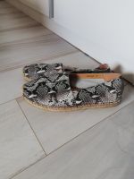 Neu Cinti Espadrilles Slipper Leder Italy 39 Schlangenlederoptik Baden-Württemberg - Plochingen Vorschau