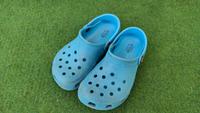 Crocs Schuhe Kinderschuhe Gr.28/29 in blau Niedersachsen - Hespe Vorschau