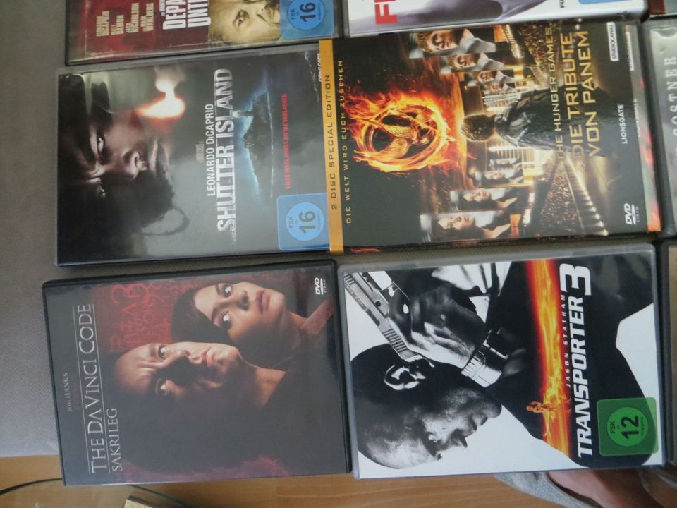 12x DVDs Action Filme Transporter 3, Die Insel, American Gangster in Schwanewede