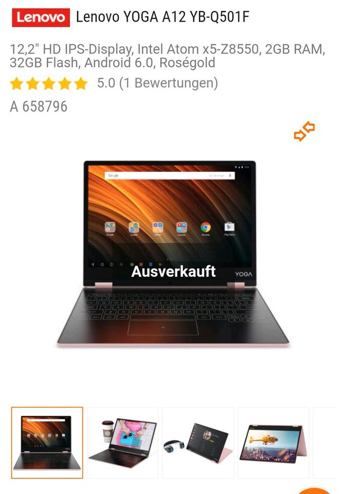 Lenovo YOGA in Wutöschingen