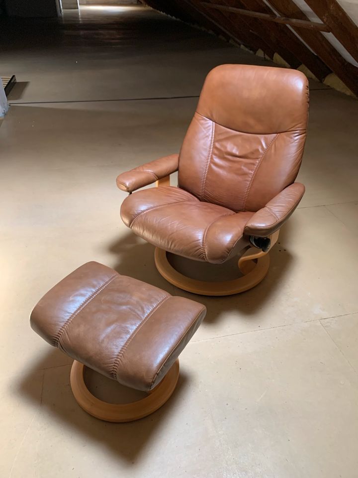 original Stressless Sessel mit Hocker in Jena