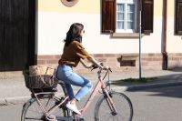 E-Bike Cruiser Sinus BC 30 rosa Damenfahrrad NP: 2500,- € Baden-Württemberg - Freiburg im Breisgau Vorschau