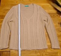 Strickpullover mit Zopfmuster von Colors of Benetton Baden-Württemberg - Göppingen Vorschau