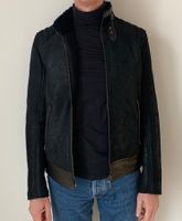 Belstaff Lammfell-Jacke Gr 50 schwarz Saarland - Kleinblittersdorf Vorschau