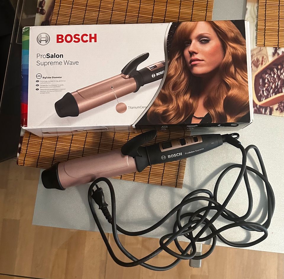 NP65,99€ BOSCH PHC9748 ProSalon Supreme Wave Lockenstab Gold neu in  Thüringen - Erfurt | eBay Kleinanzeigen ist jetzt Kleinanzeigen