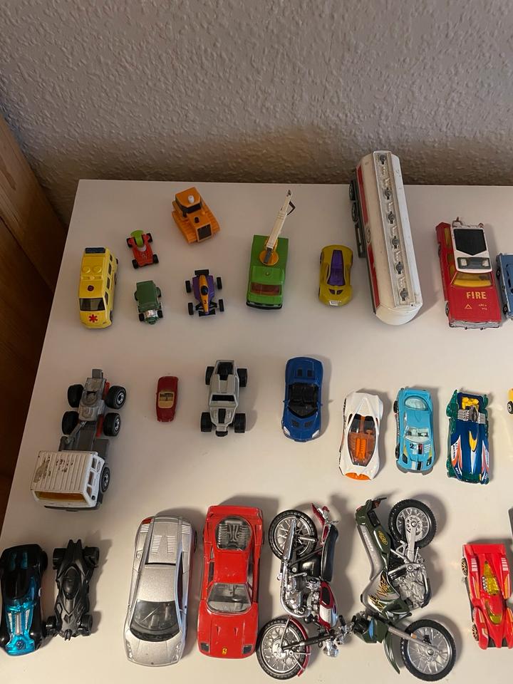 Sammlung cooler teilweise einzigartiger Spielzeugaustos in Kempen