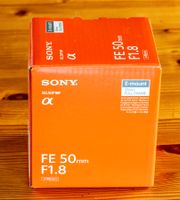 Sony FE-50 F1.8 Objektiv Festbrennweite 50 mm, Vollformat Nordrhein-Westfalen - Neunkirchen-Seelscheid Vorschau