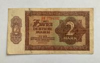 DDR Geldschein 2 Deutsche Mark - 1948 - Original!! Mecklenburg-Vorpommern - Stralsund Vorschau