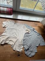 T-Shirts Rüschen NYTT Gr: S locker Sommer Set grau beige leinen Bayern - Ergoldsbach Vorschau