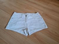 Kurze Jeanshose in weiß gr38 Niedersachsen - Bad Iburg Vorschau