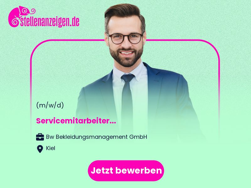 Servicemitarbeiter (w/m/d) in Kiel