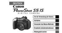 Canon PowerShot 5S IS Bedienungsanleitung Nordrhein-Westfalen - Hellenthal Vorschau