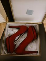 Damen Schuhe,PUMPS,HIGH HEELS PLATEAU Rot Gr:38 Hessen - Wiesbaden Vorschau