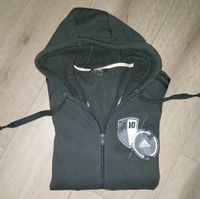 Sweatjacke Jacke Adidas Gr. L  top Zustand grau Niedersachsen - Steyerberg Vorschau