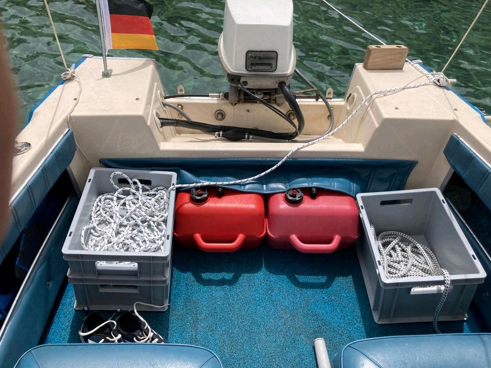 Motorboot Glastron V 144 mit 60 PS Außenborder in Steinfurt