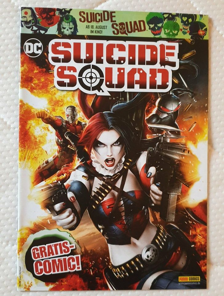 Comic Suicide Squad / Gratis Comic Panini 2016 in Greiz