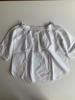 H&M Off Shoulder Popelin Baumwoll Bluse weiss 34 NEU Düsseldorf - Eller Vorschau