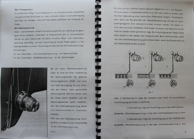 Handbuch Technikeranleitung für PFAFF 230 & 332 mit Automatic in Dormagen