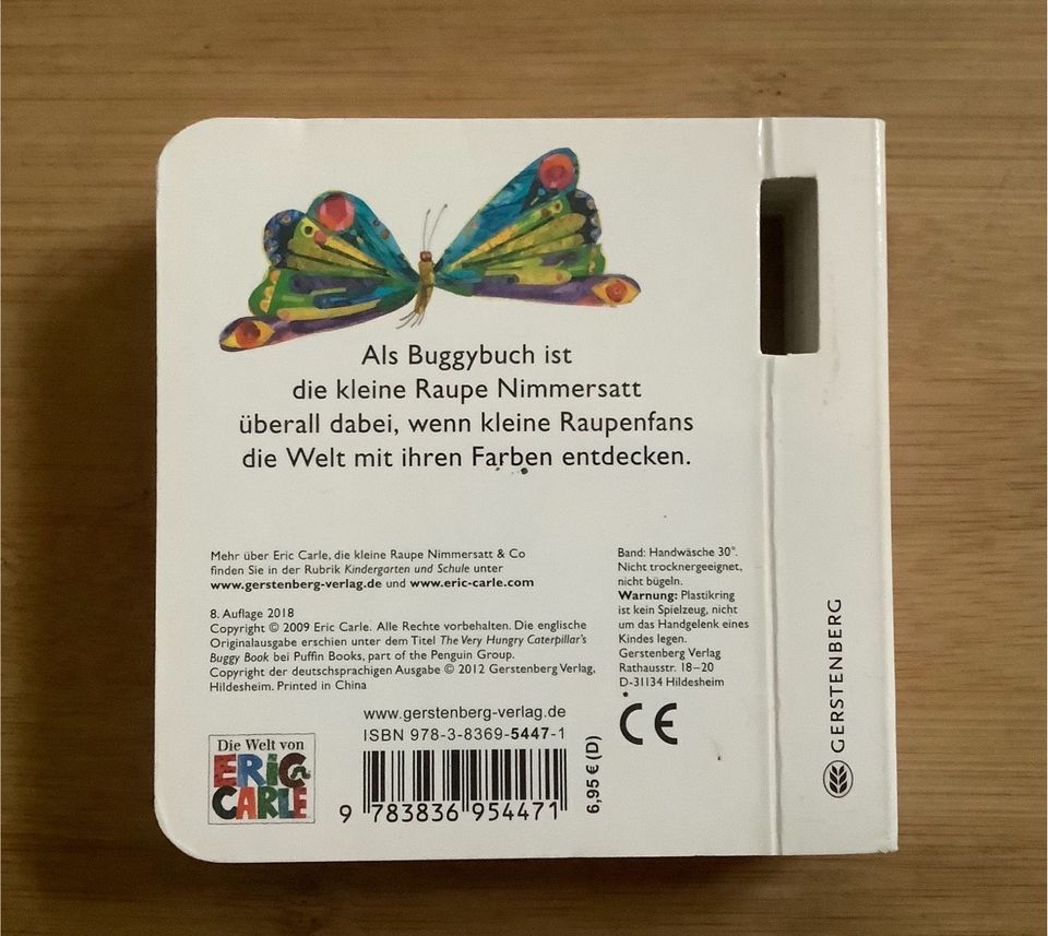 Die kleine Raupe Nimmersatt Buggybuch ohne Clipband gepflegt! in Berlin